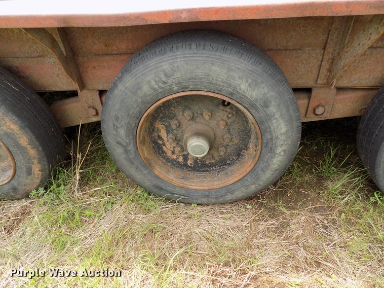 image for item DB9683 2000 Belshe DB18 equipment trailer