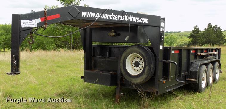 image for item DB9685 2011 Ground Zero dump trailer