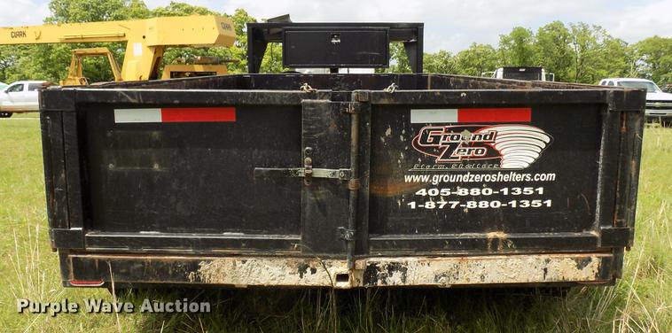 image for item DB9685 2011 Ground Zero dump trailer