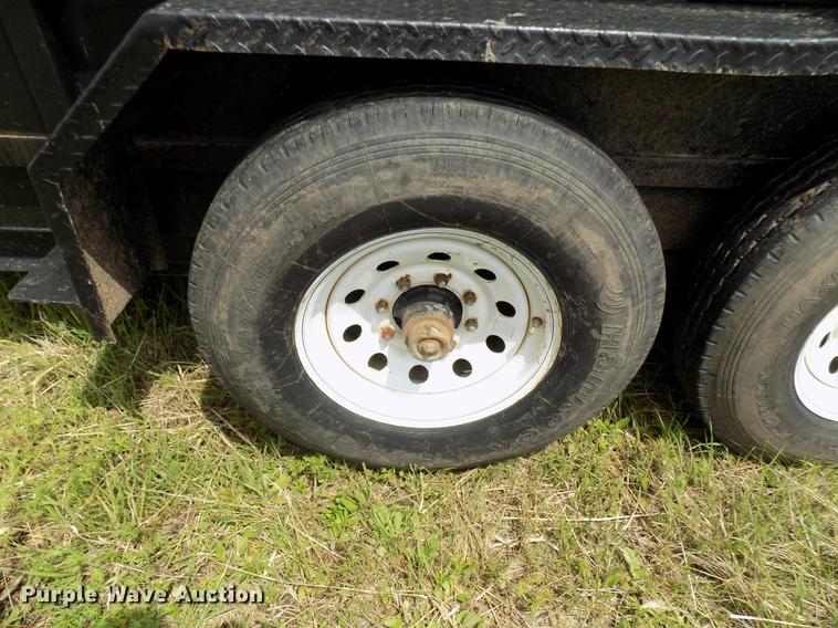 image for item DB9685 2011 Ground Zero dump trailer