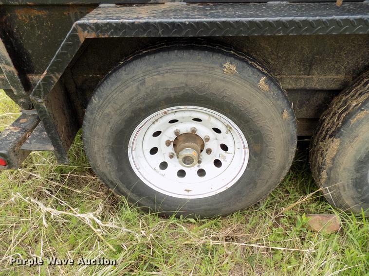 image for item DB9685 2011 Ground Zero dump trailer