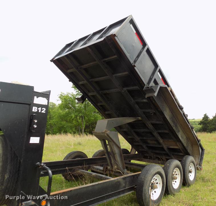 image for item DB9685 2011 Ground Zero dump trailer