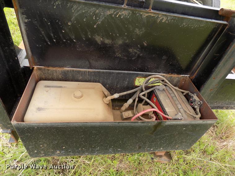 image for item DB9685 2011 Ground Zero dump trailer