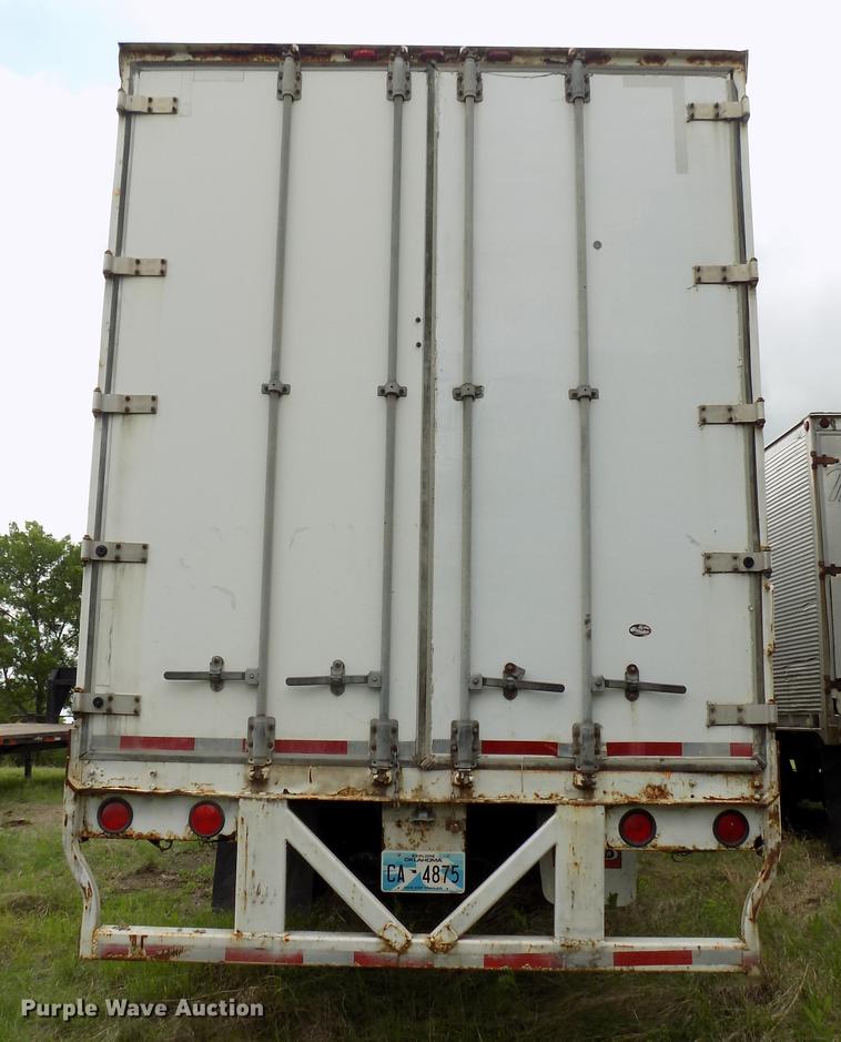image for item DB9689 2000 Wabash Bison dry van trailer