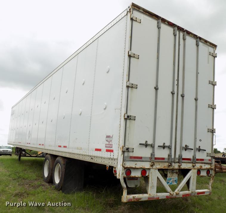 image for item DB9689 2000 Wabash Bison dry van trailer
