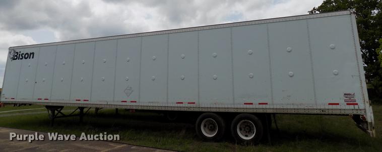 image for item DB9689 2000 Wabash Bison dry van trailer