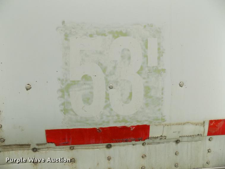 image for item DB9689 2000 Wabash Bison dry van trailer