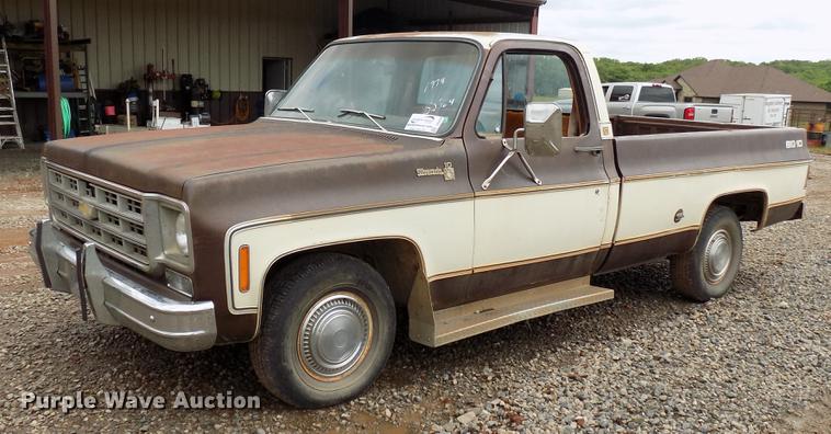 image for item DB9690 1978 Chevrolet Silverado 10 pickup truck