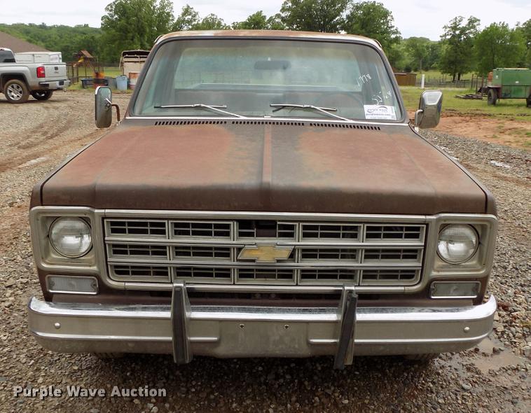 image for item DB9690 1978 Chevrolet Silverado 10 pickup truck