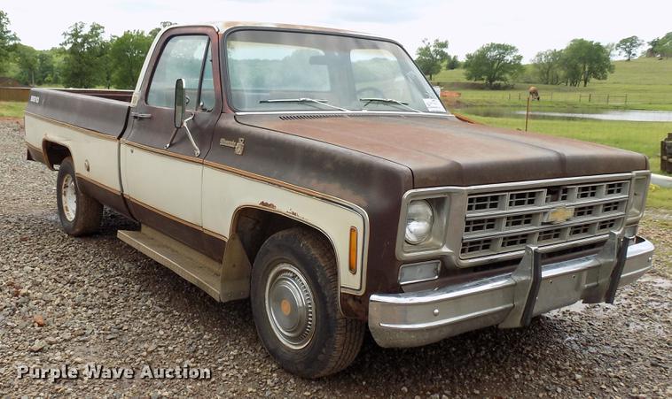 image for item DB9690 1978 Chevrolet Silverado 10 pickup truck