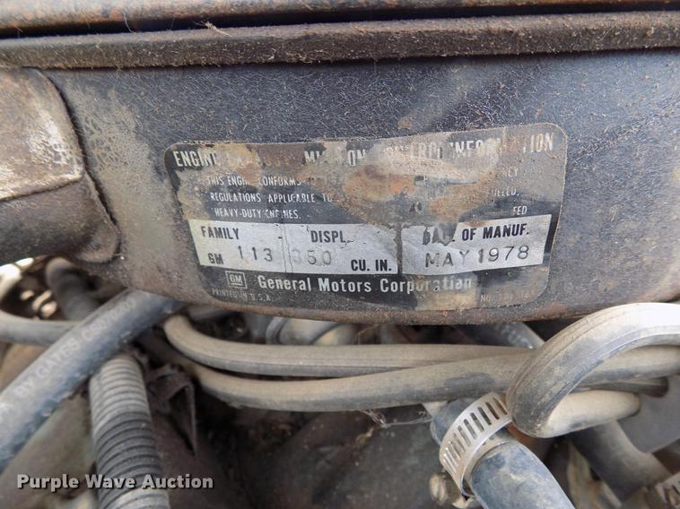 image for item DB9690 1978 Chevrolet Silverado 10 pickup truck