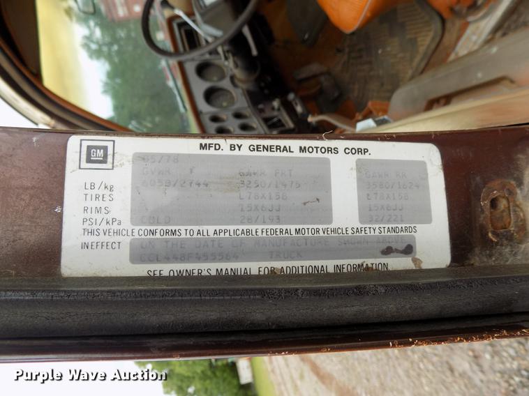 image for item DB9690 1978 Chevrolet Silverado 10 pickup truck