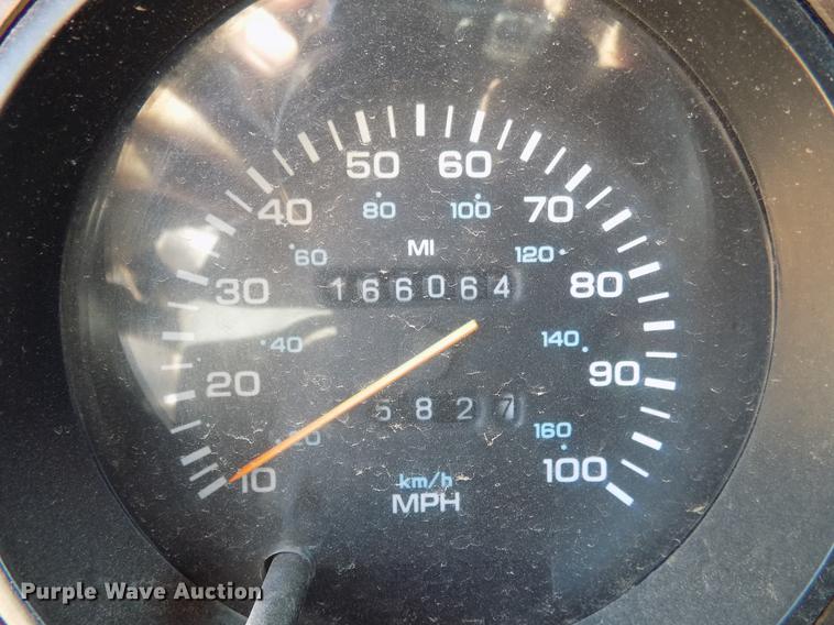 image for item DB9760 1991 Dodge D350 flatbed pickup truck