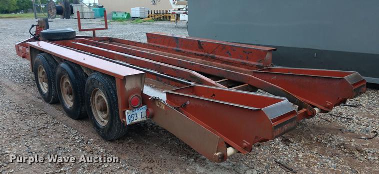 image for item DD7011 2000 Belshe equipment trailer