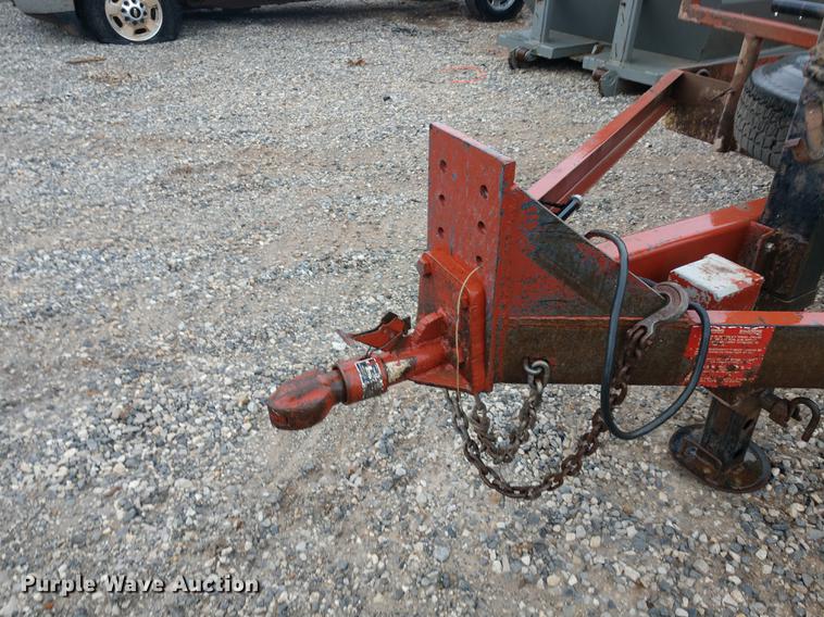 image for item DD7011 2000 Belshe equipment trailer