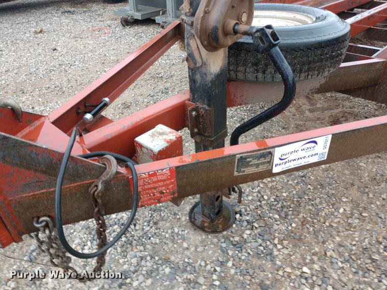 image for item DD7011 2000 Belshe equipment trailer