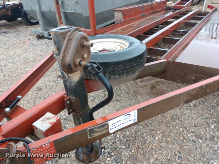 image for item DD7011 2000 Belshe equipment trailer