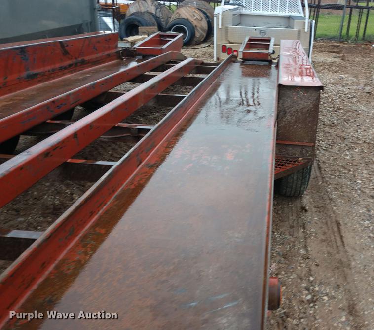 image for item DD7011 2000 Belshe equipment trailer