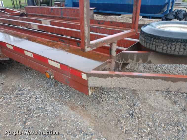 image for item DD7011 2000 Belshe equipment trailer