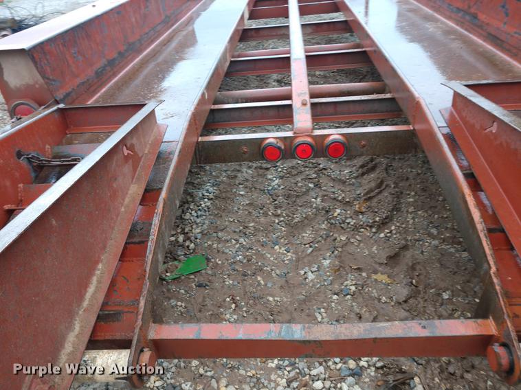 image for item DD7011 2000 Belshe equipment trailer