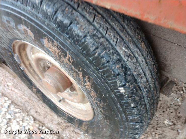 image for item DD7011 2000 Belshe equipment trailer