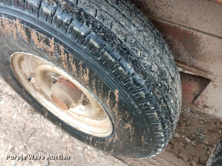 image for item DD7011 2000 Belshe equipment trailer