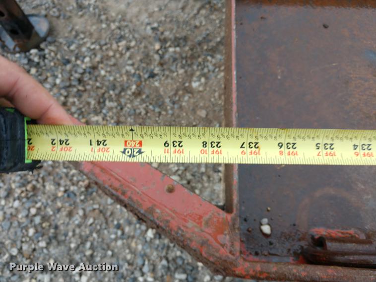 image for item DD7011 2000 Belshe equipment trailer