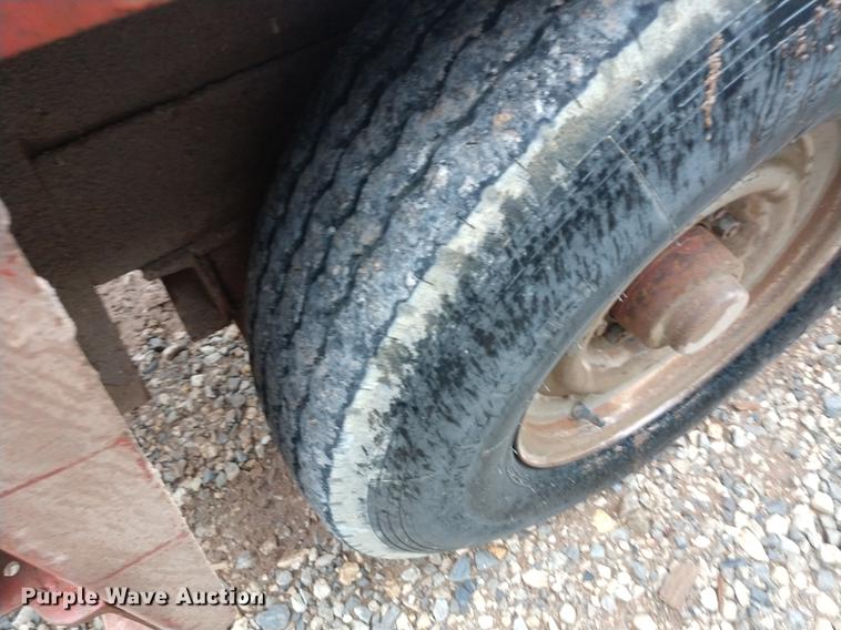 image for item DD7011 2000 Belshe equipment trailer