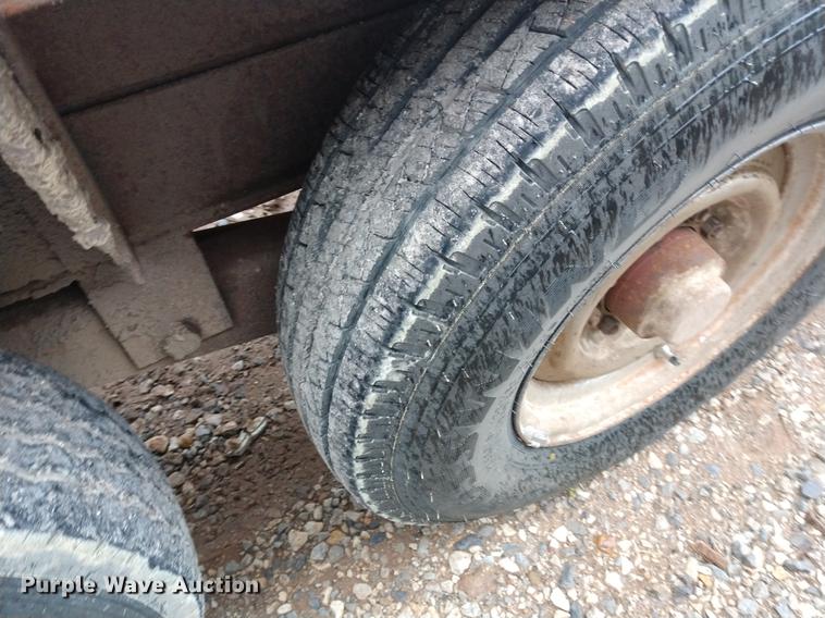 image for item DD7011 2000 Belshe equipment trailer