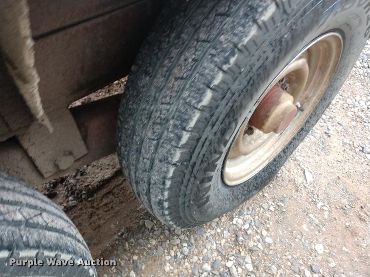 image for item DD7011 2000 Belshe equipment trailer