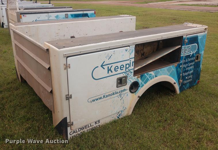 image for item DD7015 Northwest Bodies Inc. fiberglass utility bed