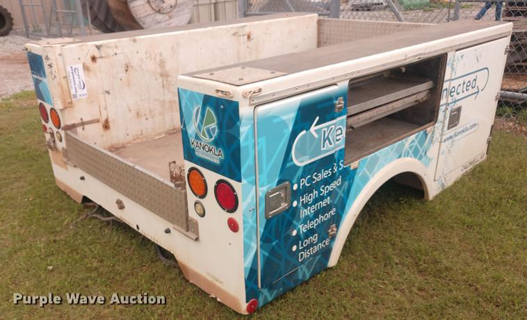 image for item DD7015 Northwest Bodies Inc. fiberglass utility bed