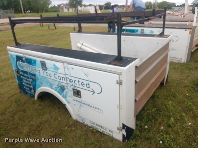 image for item DD7019 Northwest Bodies Inc. fiberglass utility bed