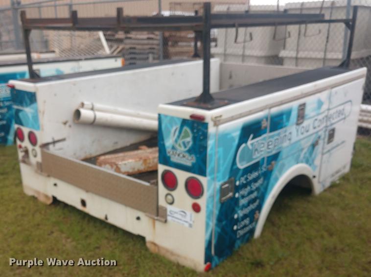 image for item DD7019 Northwest Bodies Inc. fiberglass utility bed