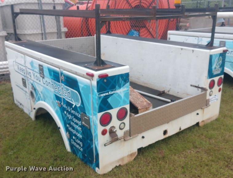 image for item DD7019 Northwest Bodies Inc. fiberglass utility bed