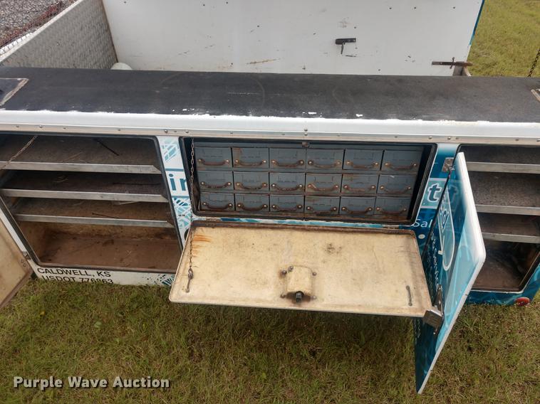 image for item DD7020 Northwest Bodies Inc. fiberglass utility bed