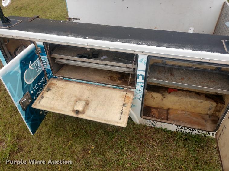 image for item DD7020 Northwest Bodies Inc. fiberglass utility bed