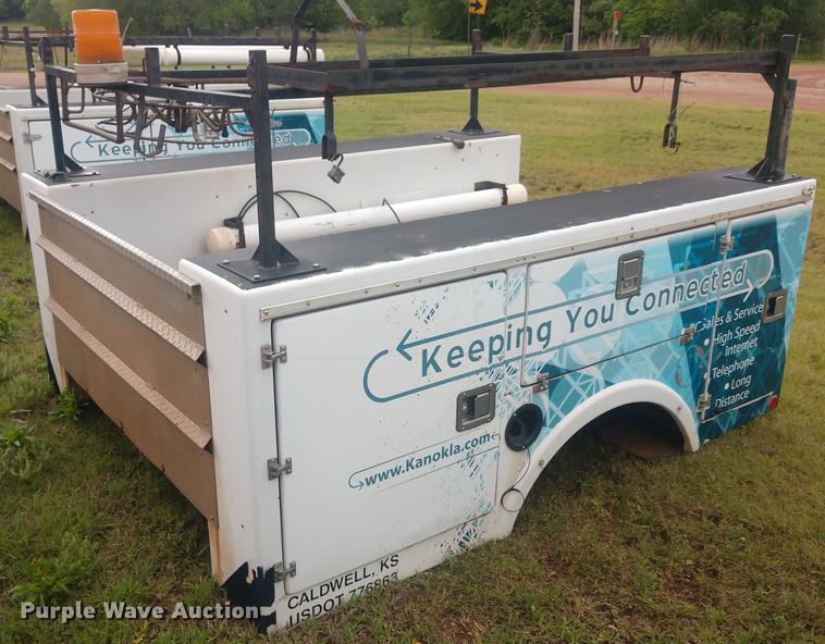 image for item DD7021 Northwest Bodies Inc. fiberglass utility bed