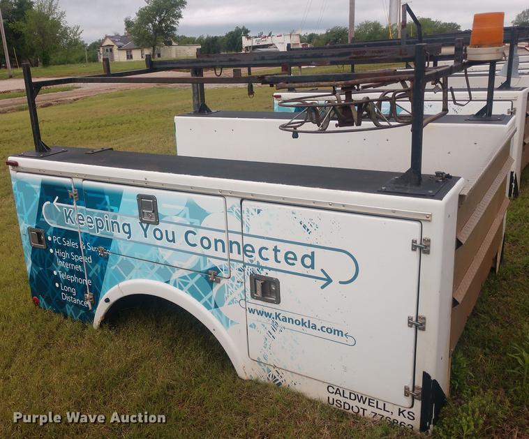 image for item DD7021 Northwest Bodies Inc. fiberglass utility bed