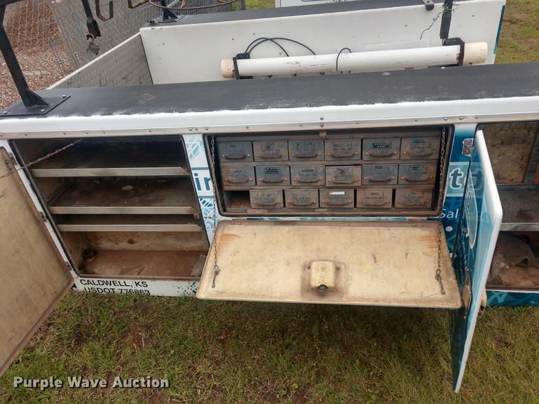 image for item DD7021 Northwest Bodies Inc. fiberglass utility bed