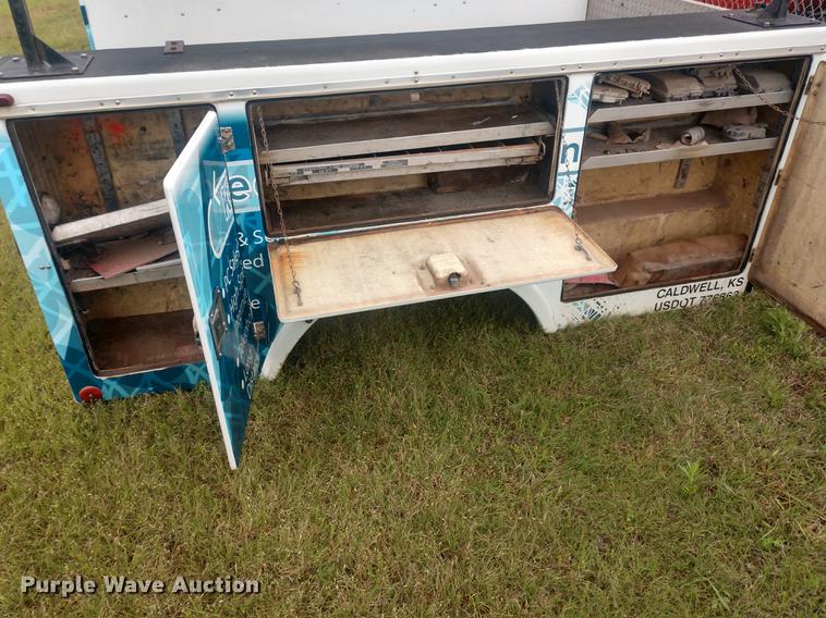 image for item DD7021 Northwest Bodies Inc. fiberglass utility bed