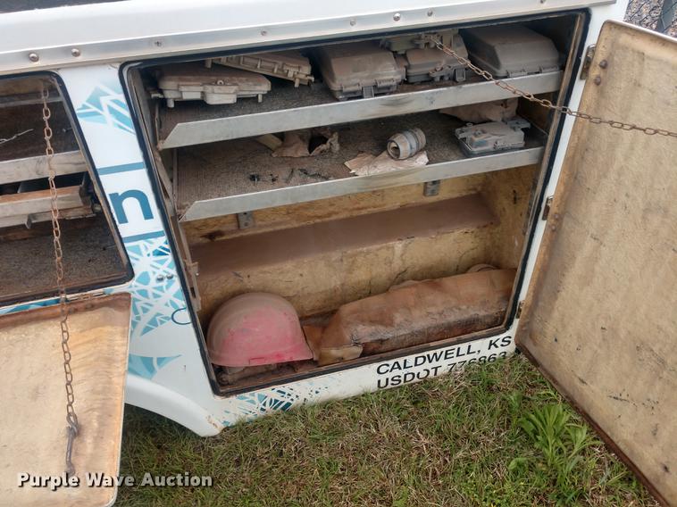 image for item DD7021 Northwest Bodies Inc. fiberglass utility bed