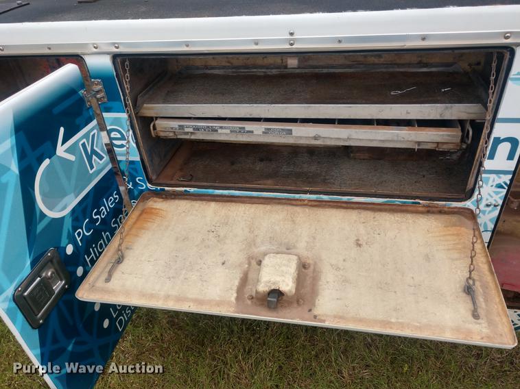 image for item DD7021 Northwest Bodies Inc. fiberglass utility bed