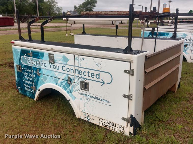 image for item DD7022 Northwest Bodies Inc. fiberglass utility bed