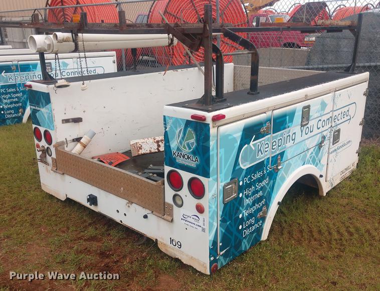 image for item DD7022 Northwest Bodies Inc. fiberglass utility bed