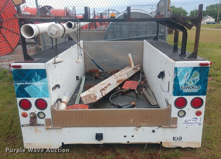 image for item DD7022 Northwest Bodies Inc. fiberglass utility bed