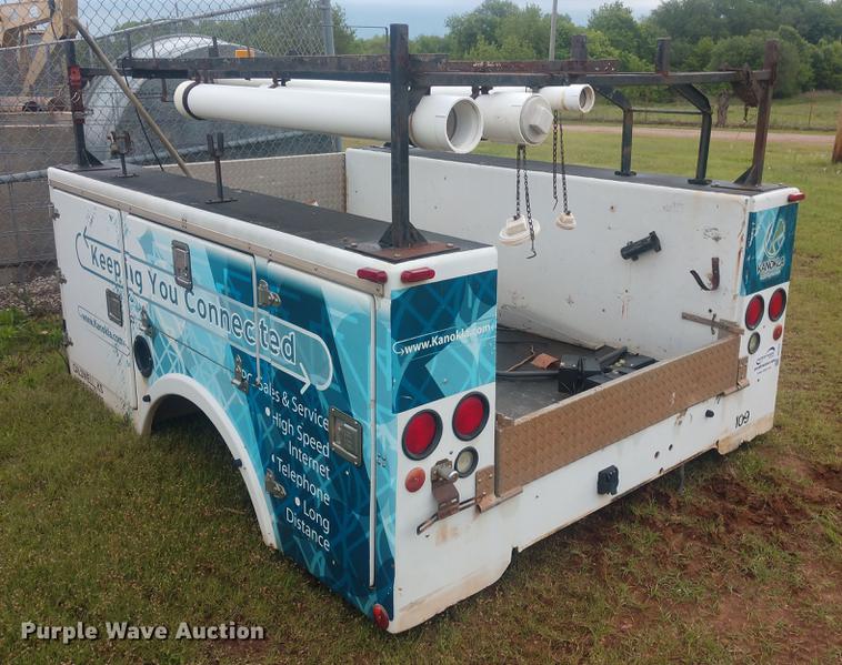 image for item DD7022 Northwest Bodies Inc. fiberglass utility bed