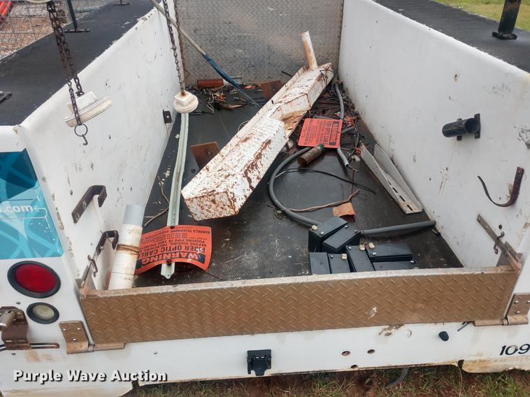 image for item DD7022 Northwest Bodies Inc. fiberglass utility bed