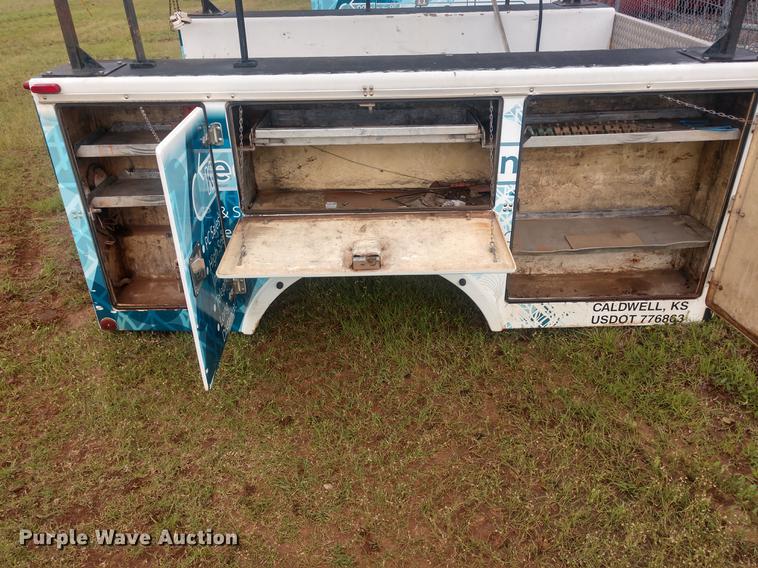 image for item DD7022 Northwest Bodies Inc. fiberglass utility bed