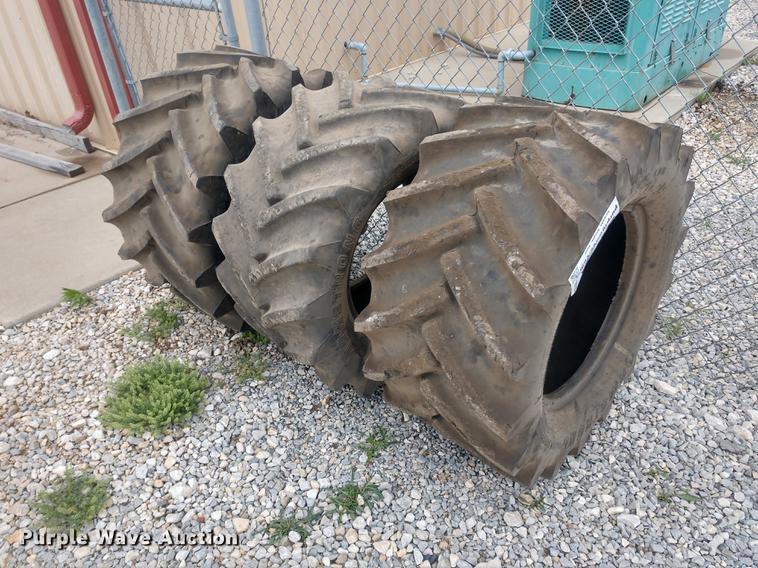 3 Armstrong 38x18 00 20 Nhs Tires In Caldwell Ks Item Dd7023 Sold Purple Wave